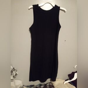 Black Sleeveless Bodycon Dress